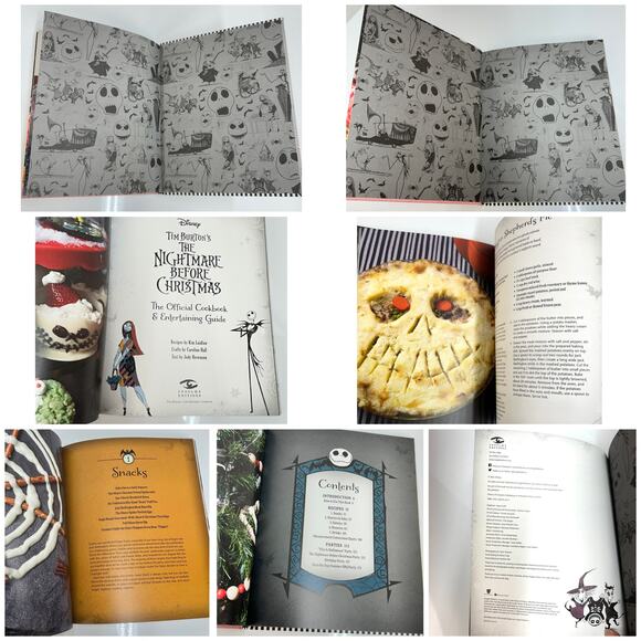 Lot of 3 Disney Nightmare B4 Christmas: Puzzle + Sleep Shirt XL 16-18 + Cookbook - Picture 8 of 16